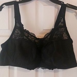 AVENUE Bra, 42 DDD, Color: Black